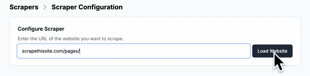 Scrapethissite